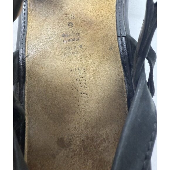 Solidus Luftpoister Natura Leather Sandals Black 8.5G US 10.5/11 Germany Straps - Picture 8 of 9